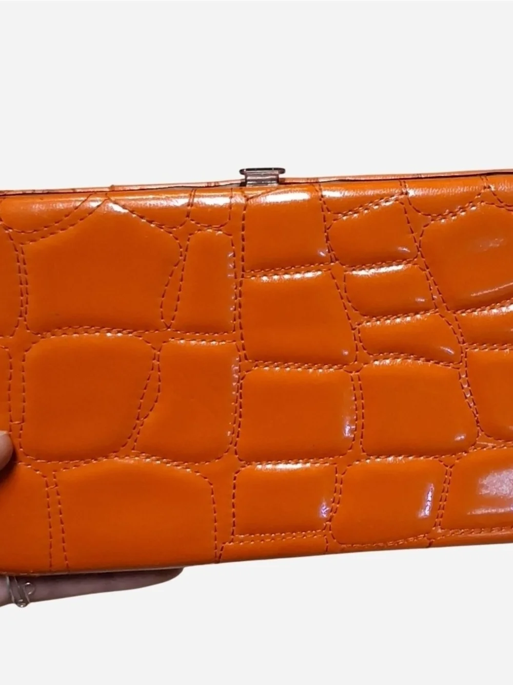 Harley-Davidson Retro Leather Purse & Orange Wallet Bundle